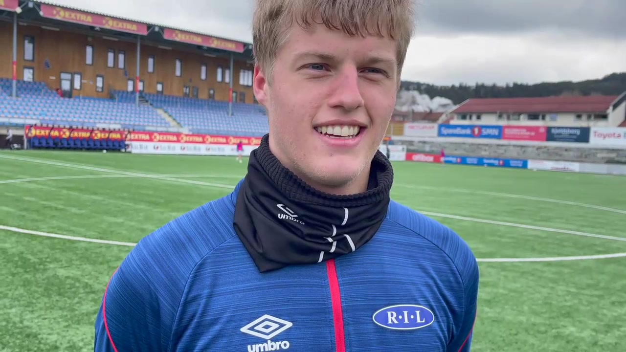 Intervju med Lucas Kolstad før Melhuskampen